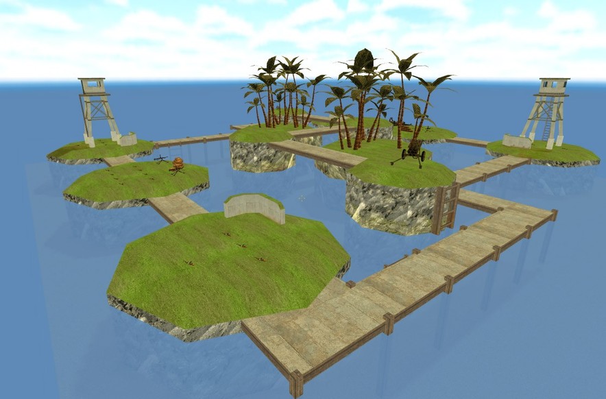 «turrets_islands» для CS 1.6