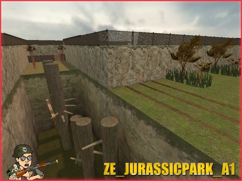 «ze_jurassicpark_a1» для CS 1.6