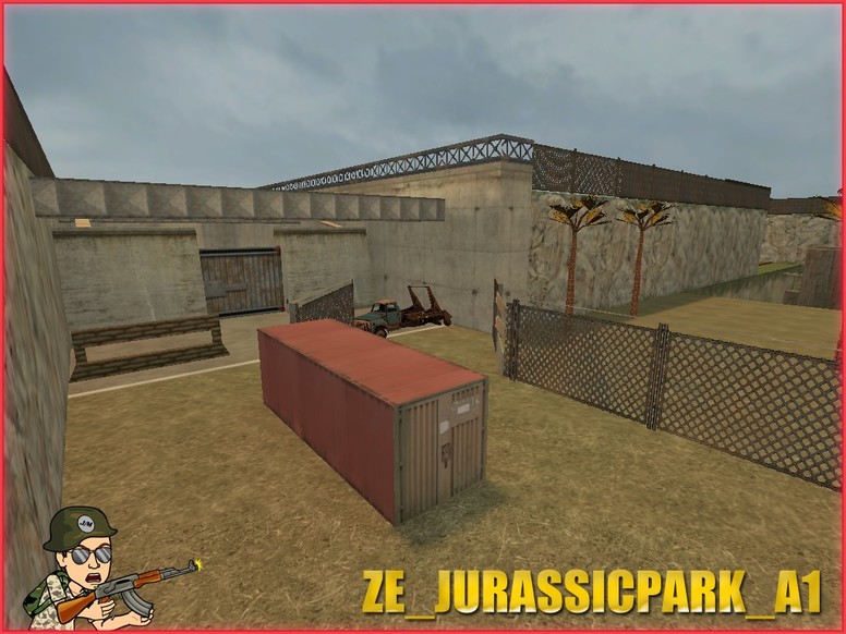 «ze_jurassicpark_a1» для CS 1.6