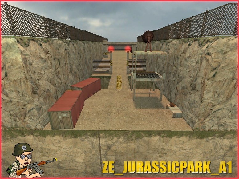 «ze_jurassicpark_a1» для CS 1.6