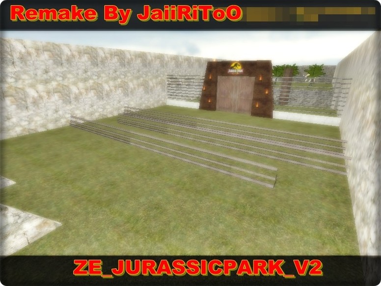 «ze_jurassicpark_v2» для CS 1.6