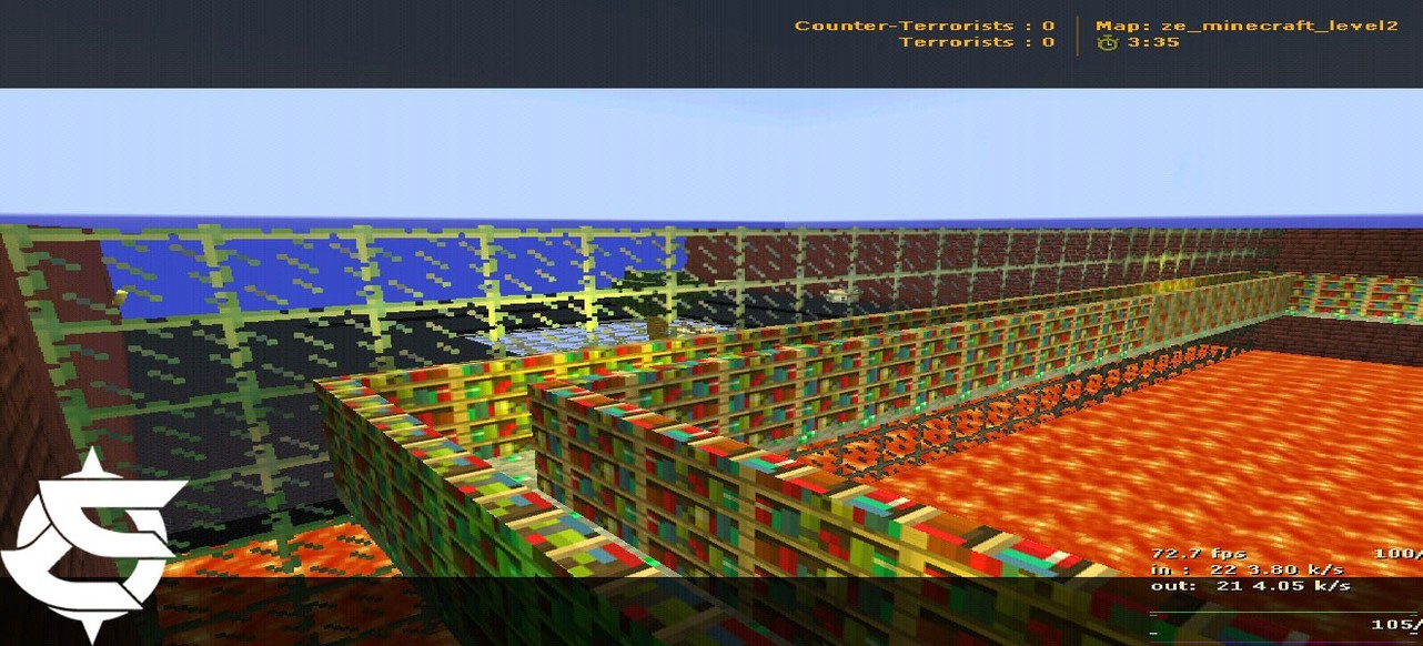 «Ze_minecraft_level2_fix» для CS 1.6