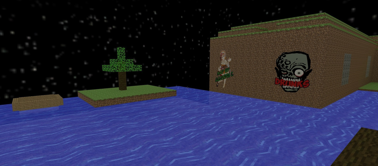 «ze_minecraftworld_dg» для CS 1.6