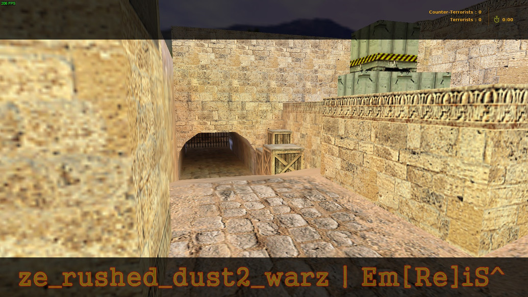 «ze_rushed_dust2_warz | World War Z» для CS 1.6