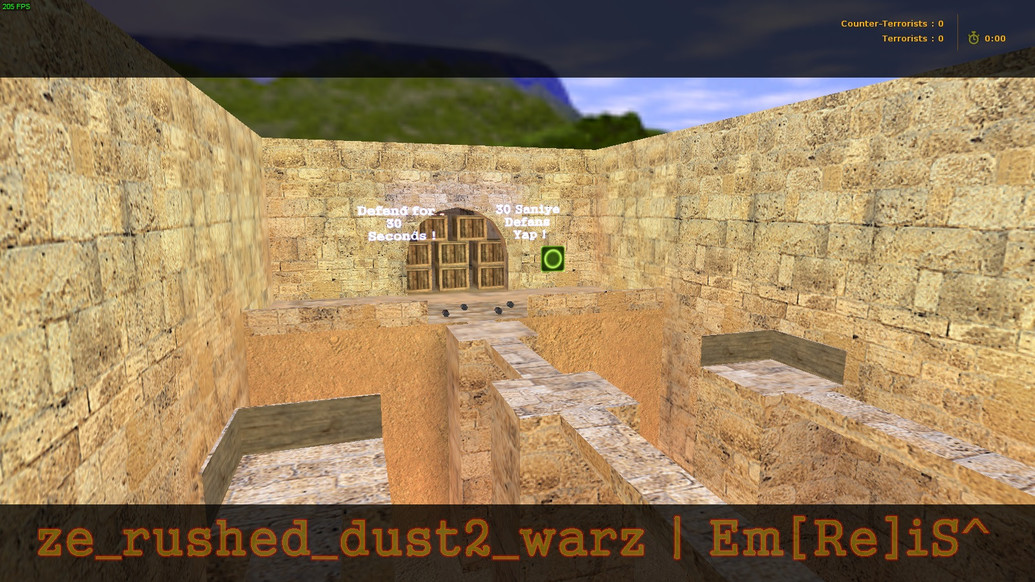 «ze_rushed_dust2_warz | World War Z» для CS 1.6