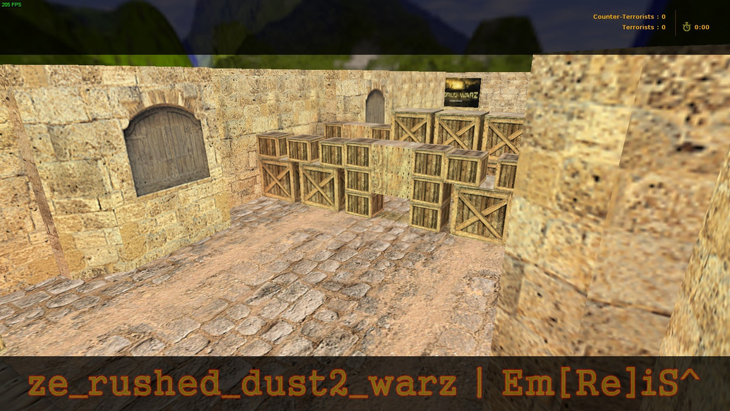 «ze_rushed_dust2_warz | World War Z» для CS 1.6