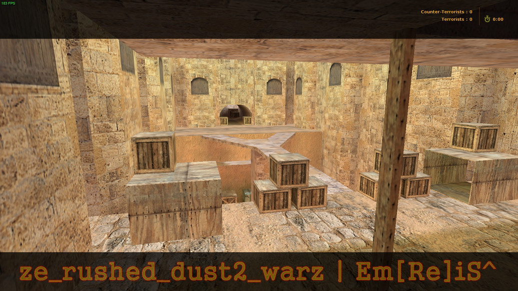«ze_rushed_dust2_warz | World War Z» для CS 1.6