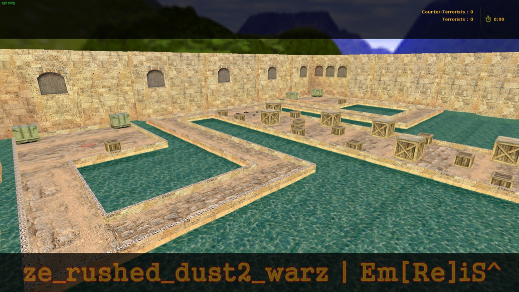 «ze_rushed_dust2_warz | World War Z» для CS 1.6