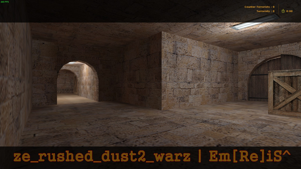 «ze_rushed_dust2_warz | World War Z» для CS 1.6