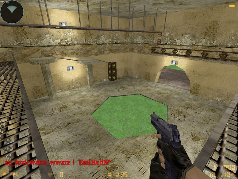 «ze_toxicwater_wwarz | World War Z» для CS 1.6