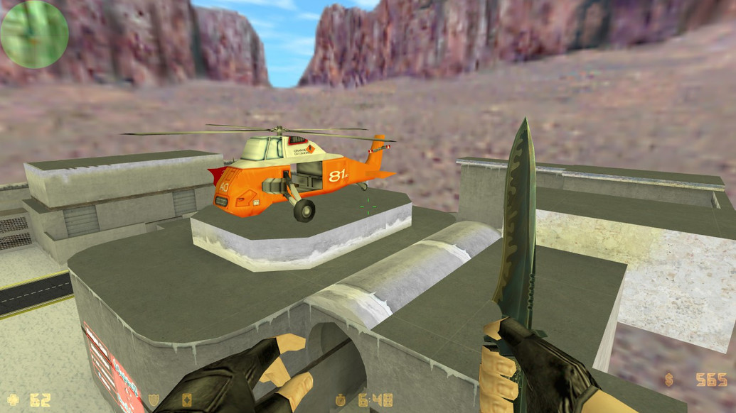 «zm_csgodust2x2_mixwinter» для CS 1.6