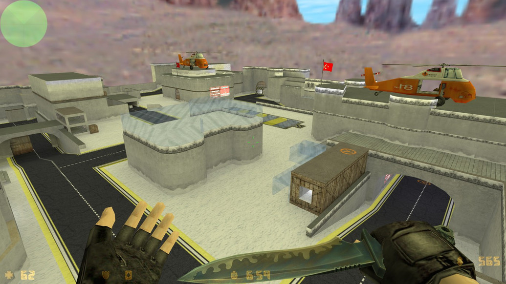 «zm_csgodust2x2_mixwinter» для CS 1.6