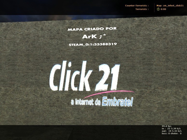 «zm_infect_click21» для CS 1.6