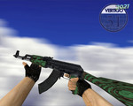 Превью 0 – AK-47 | Зелёный глянец (Green Laminate)