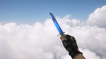 Превью 1 – Штык-нож «Blue Galaxy»