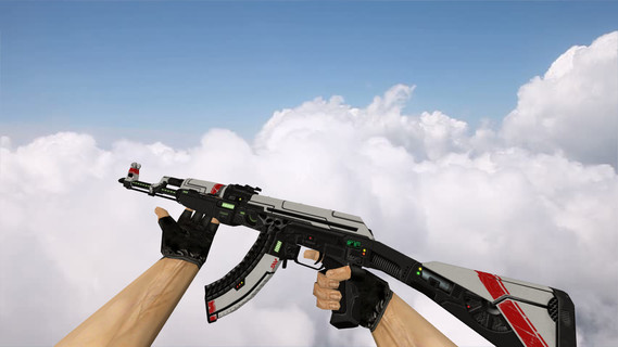 AK-47 Sci Fi Red