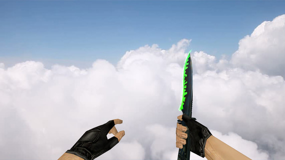 Knife Neon Green