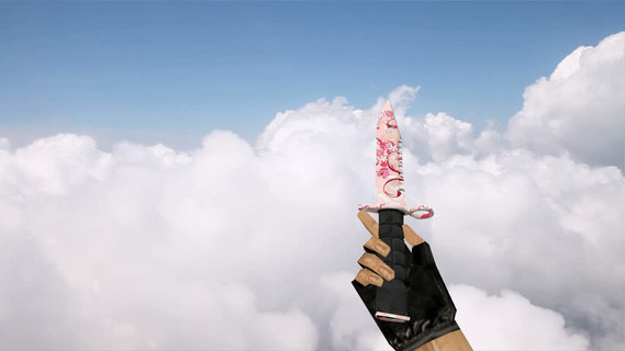 Штык-нож М9 «Розовые цветы»